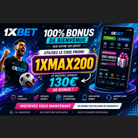 Le Code Promo De 1xbet